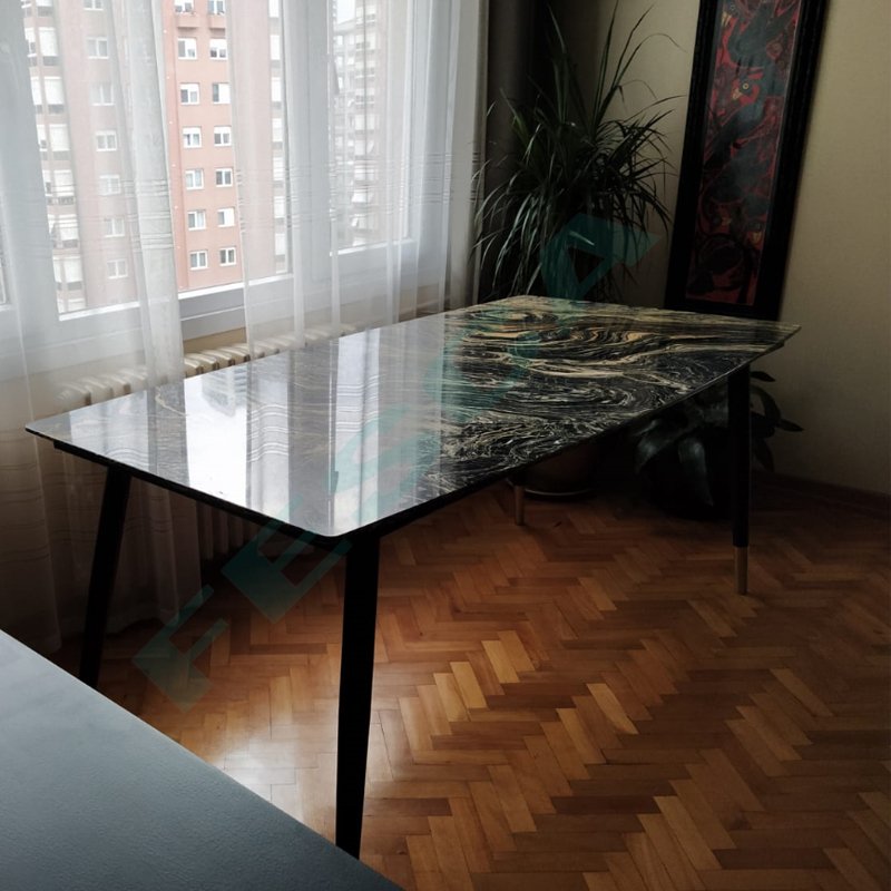 Nero Picasso Dining Table 65